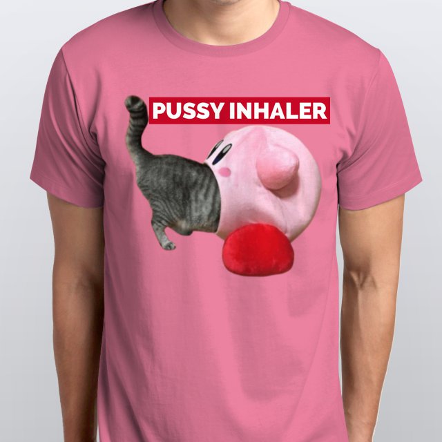 PUSSY INHALER #kirby #pussyinhaler #pussy #inhaler #kirbyhumor #kirbymeme #cat #kirbycat #nsfw